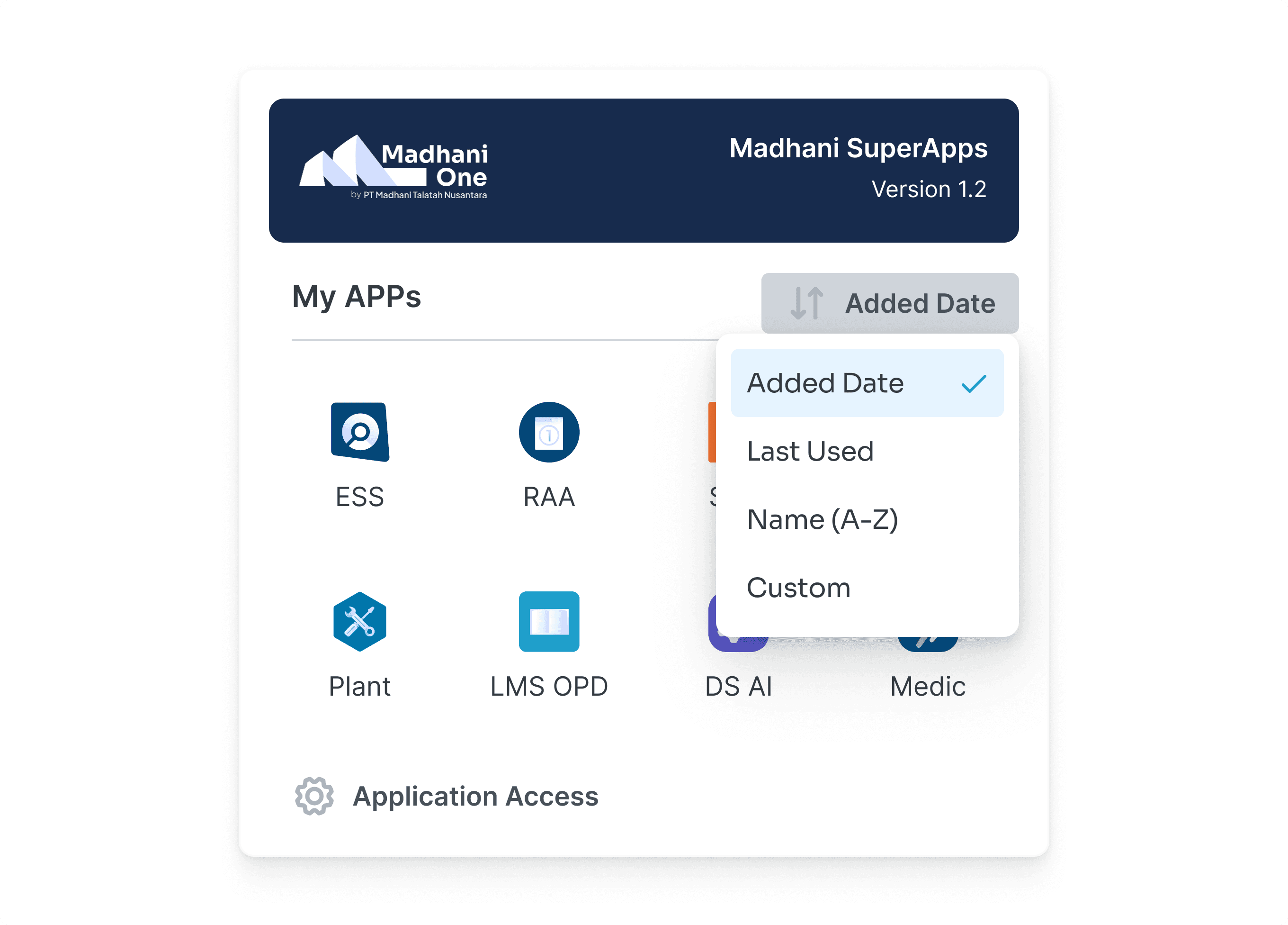 App Grid Layout