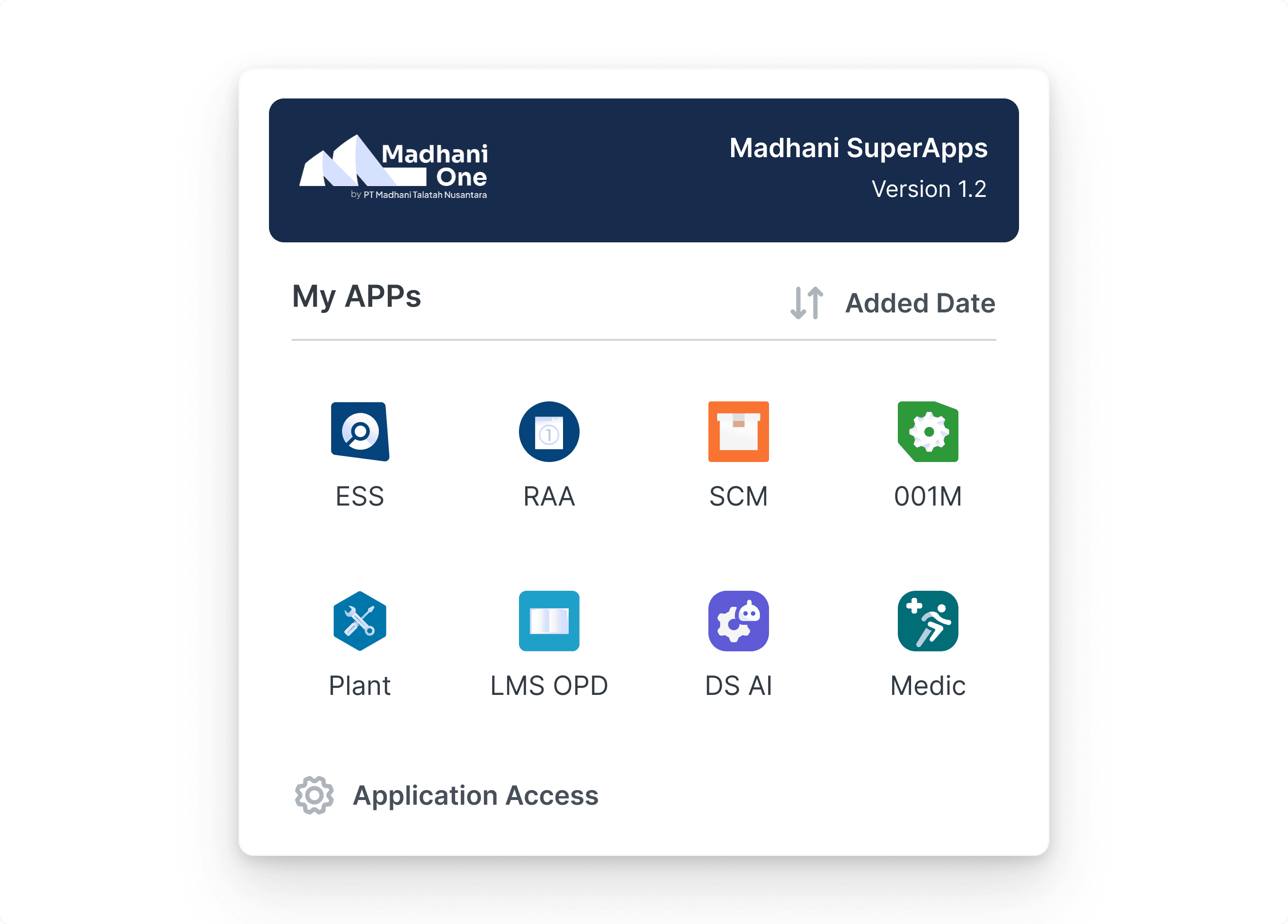 App Grid Layout